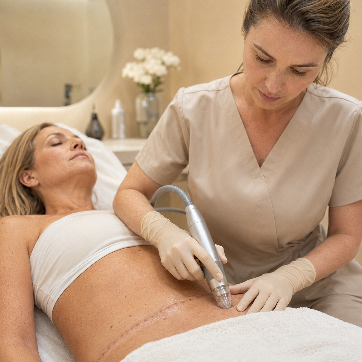 Tummy Tuck Scar Treatment – 2 Sessions