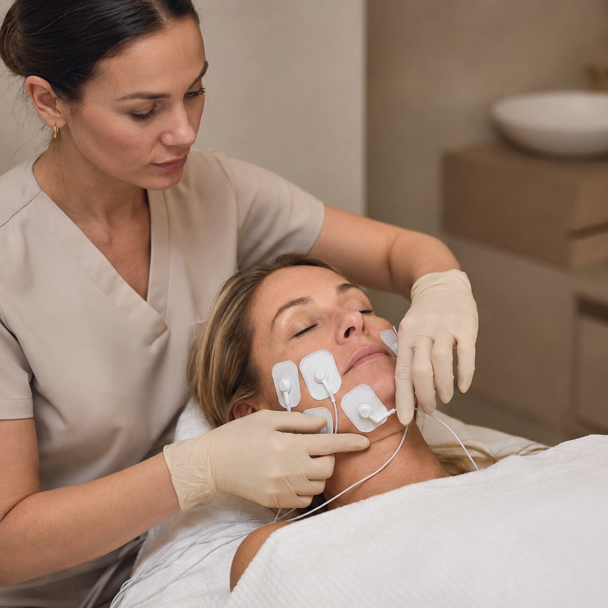EMS Facial Tightening – 3 Session Package