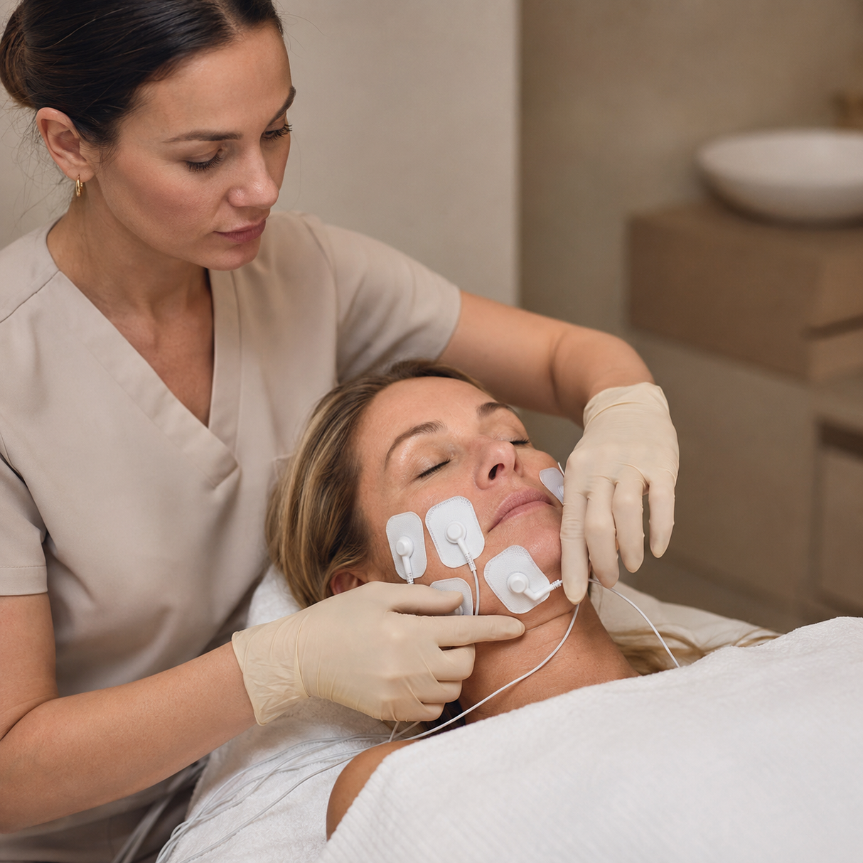 EMS Facial Tightening – 3 Session Package