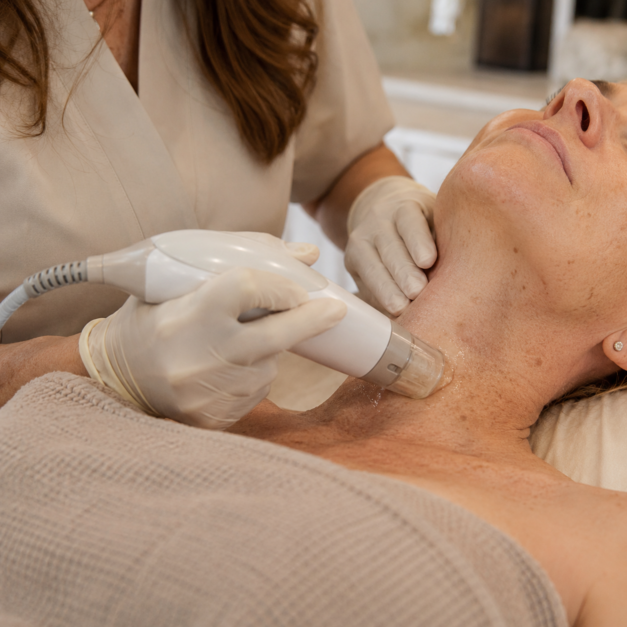 Neck Whitening & Brightening – 1 Session