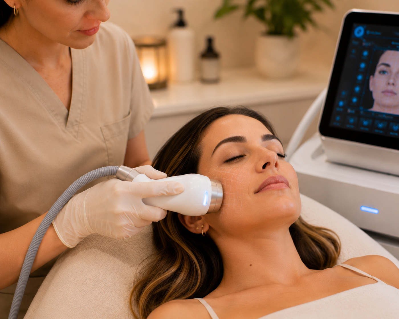 HIFU - Full Face + FREE full face EMS SESSION valued at $1200
