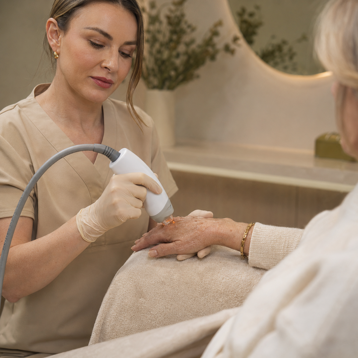 Hand Rejuvenation & Brightening – 3 Sessions